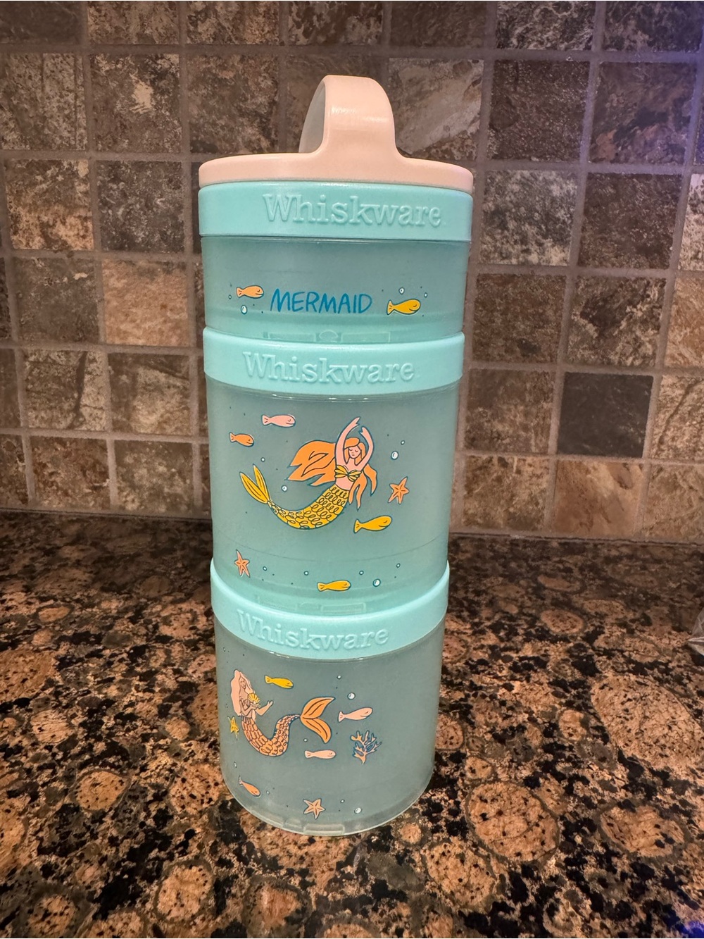 Whiskware Snack Container Mermaid